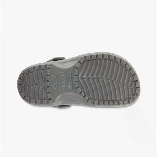 Crocs Kids' Classic Thermoplastische Leigrijze Instappers - Image 6
