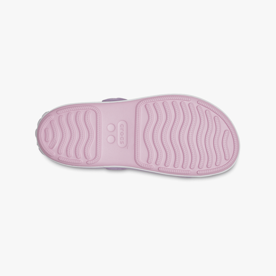 Crocs Crocband Play Thermoplastische Ballerina/sandalen Voor Meisjes In Lavendelkleur - Image 4
