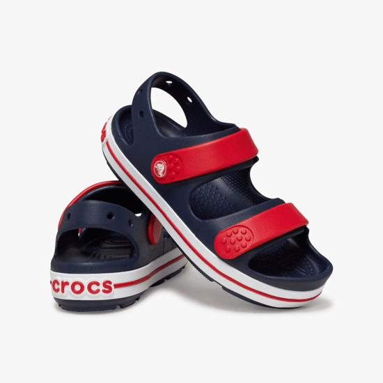 Crocs Crocband Play Thermoplastische Navy/Varsity Rode Sandalen - Image 2