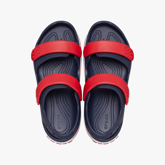 Crocs Crocband Play Thermoplastische Navy/Varsity Rode Sandalen - Image 3