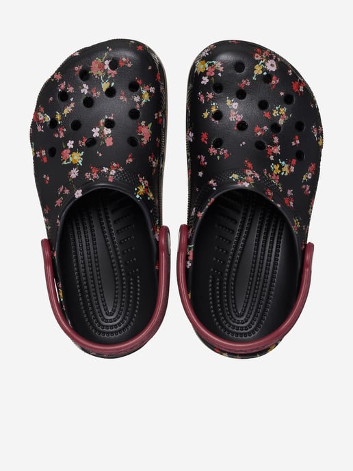 Crocs Classic Graphic Thermoplastische Zwarte/Multikleurige Instappers - Image 3