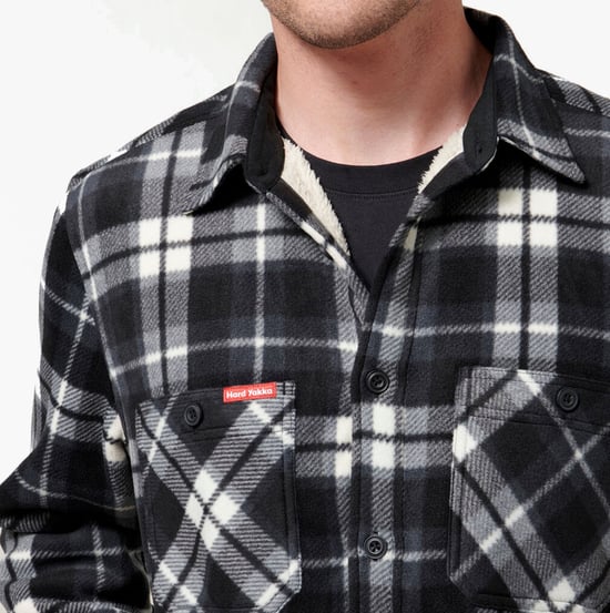 Hard Yakka GEQUILTED FLANEL HEREN Shirtjas Grijs - Image 3