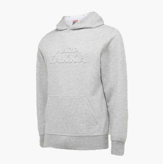Hard Yakka GEPRIKTE PULLOVER Heren Sweatshirt Grijs - Image 1