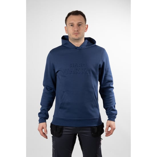 Hard Yakka GEËMBOSSEERD PULLOVER Heren Sweatshirt Paars - Image 4