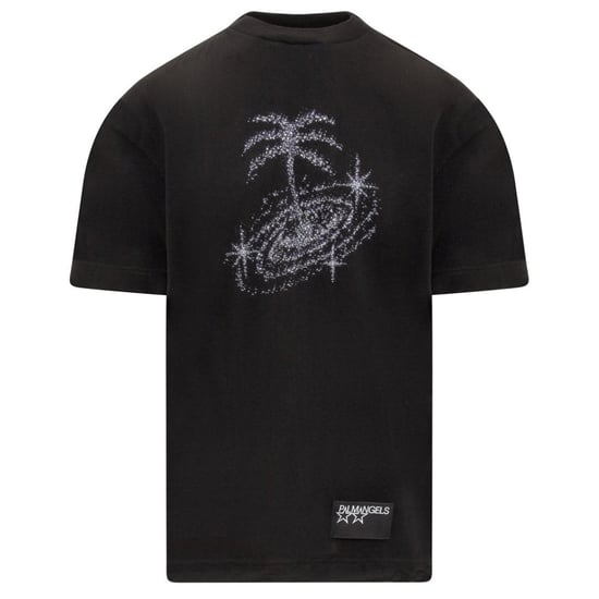 Palm Angels glinsterde Galaxy Design zwart T-shirt - Image 1