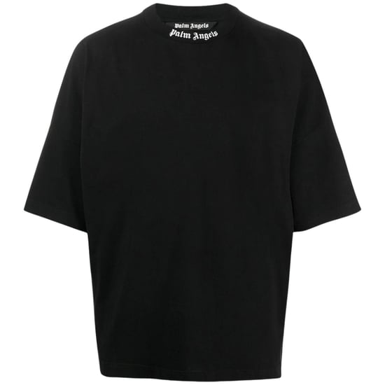 Palm Angels klassiek oversized zwart T-shirt met logo - Image 1