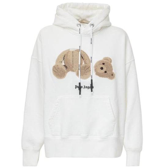 Palm Angels Kill The Bear witte hoodie - Image 1