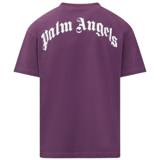 Palm Angels Kill The Bear-logo paars T-shirt - Image 2