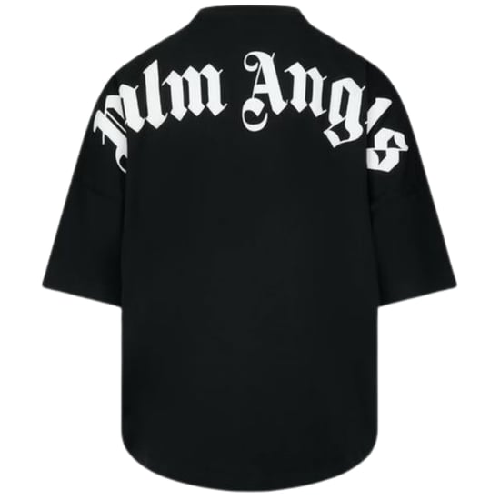 Palm Angels klassiek oversized zwart T-shirt met logo - Image 2