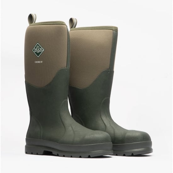 Muck Boots Chore Classic Hi Steel Cap Neopreen Mosgroene Regenlaarzen - Image 2