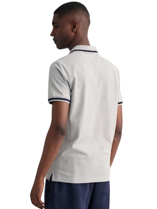 Gant heren poloshirt met kantelende piqué - Image 2