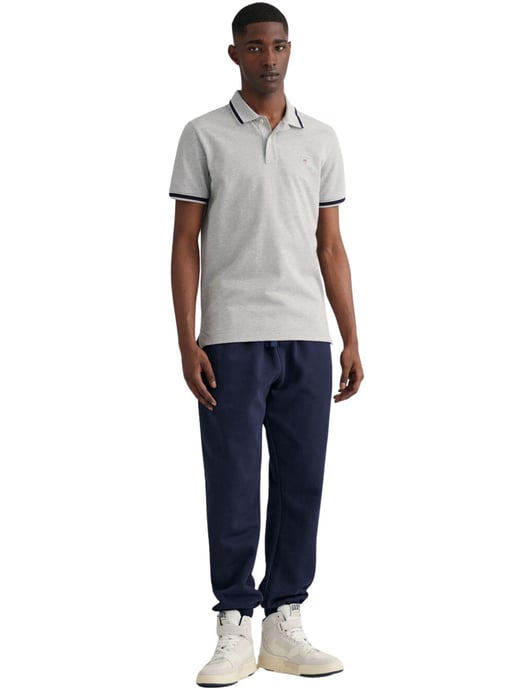 Gant heren poloshirt met kantelende piqué - Image 4