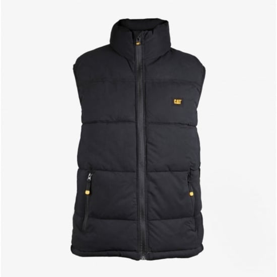CAT C430 Unisex Warm Vest Zwart - Image 1