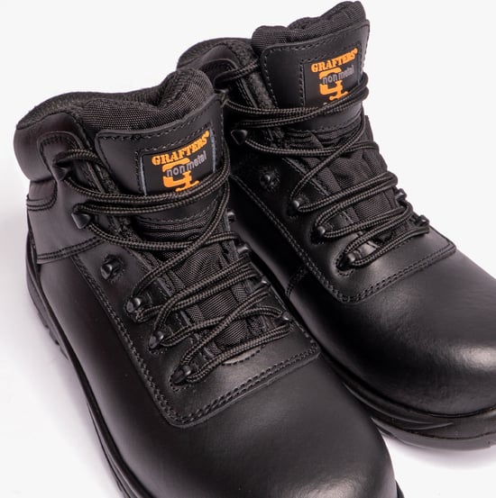Grafters Huntsvill NON-METAL Safety Boots Mens - Image 4