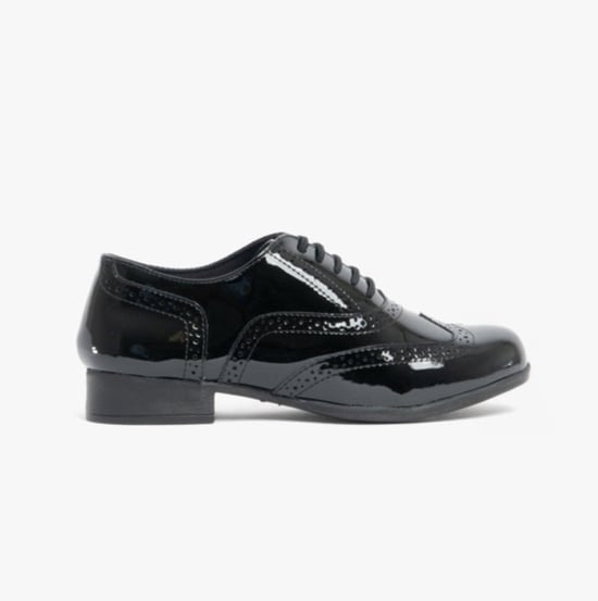 KADA Meisjes School schoenen Zwart Lak - Image 1