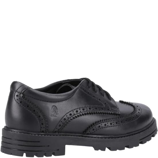 MAXINE Meisjes Leren School schoenen Zwart - Image 4