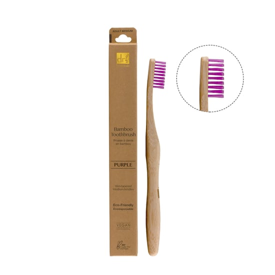 Dr Botanicals Pastel Bamboe Tandenborstel Set - Image 1