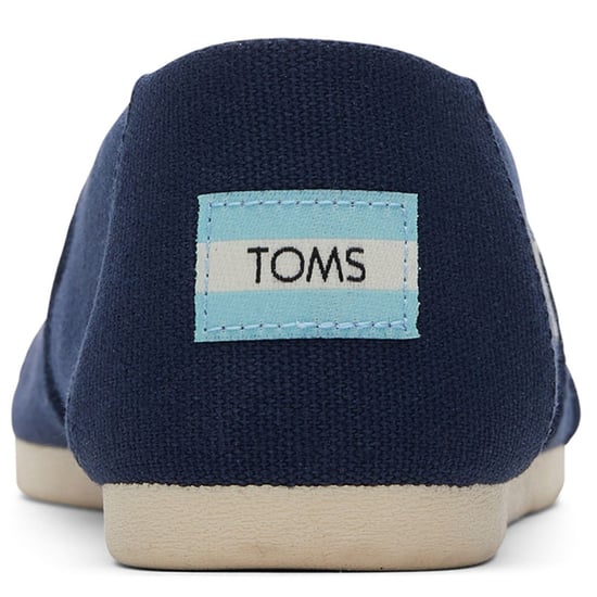 TOMS Alpargata 100% Katoen Dames Espadrilles Navy - Image 2