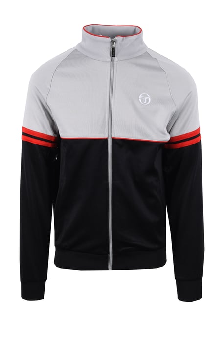 Sergio Tacchini Orion Trainingsjack Grijs/Zwart/Rood - Image 1