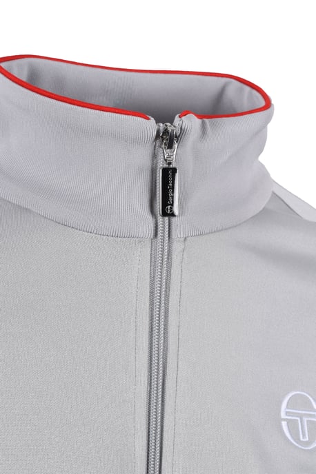 Sergio Tacchini Orion Trainingsjack Grijs/Zwart/Rood - Image 5