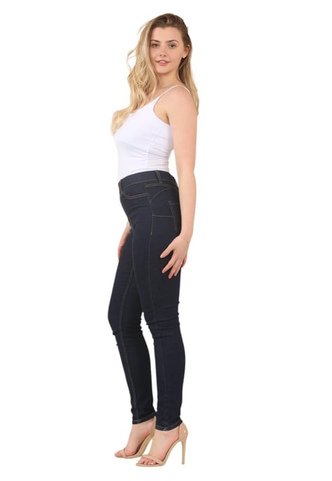 Nieuwe Look Dames Emilee Jeggings in Indigo - Image 5