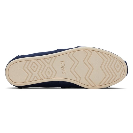 TOMS Alpargata 100% Katoen Dames Espadrilles Navy - Image 3
