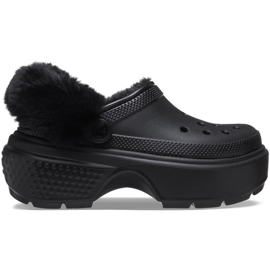 Crocs Stomp Gevoerd Klomp Dames Zwart Sandalen - Image 6