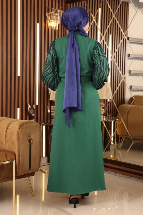Stenen Patroon Abaya - Image 5