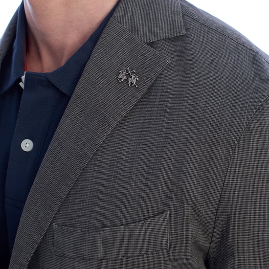 PMJA03-TL219 Heren Regular Fit Blazer met lange mouwen - Image 2