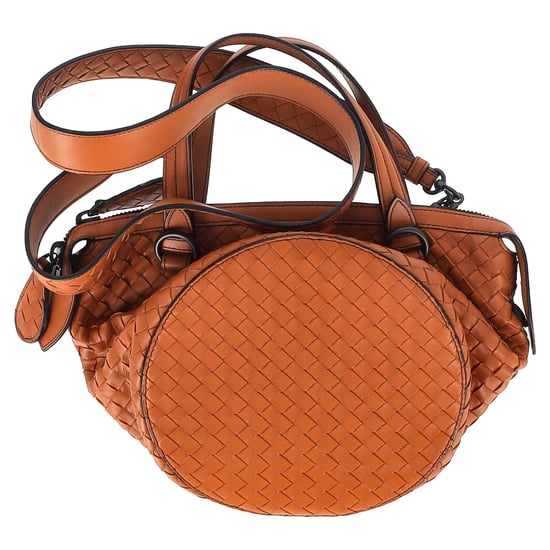 Bottega Veneta Intrecciato Tambura Handbag in Brown Leather - Image 2