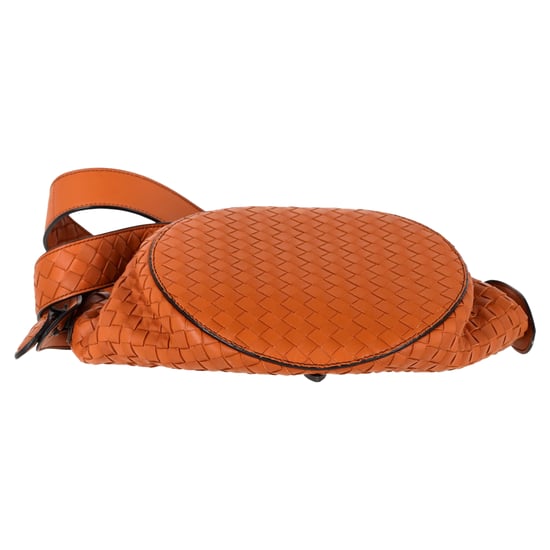 Bottega Veneta Intrecciato Tambura Handbag in Brown Leather - Image 3