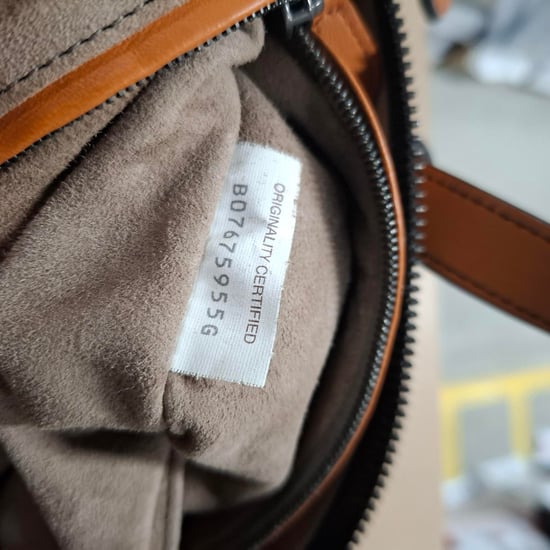 Bottega Veneta Intrecciato Tambura Handbag in Brown Leather - Image 5
