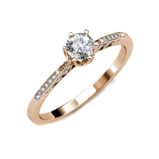 Destiny Ring - Roségoud en kristal - Image 1
