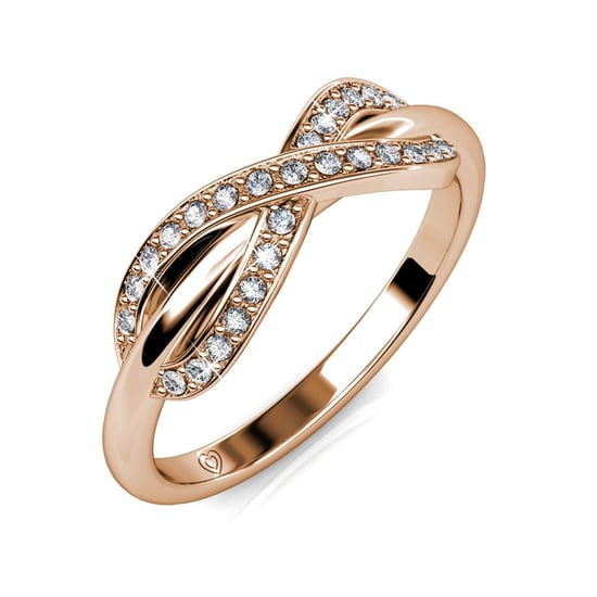 Trist Ring - Roségoud en kristal - Image 1