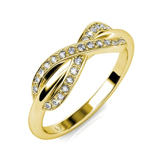 Trist Ring - Goud en Kristal - Image 1
