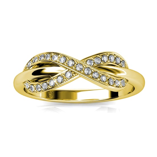 Trist Ring - Goud en Kristal - Image 3