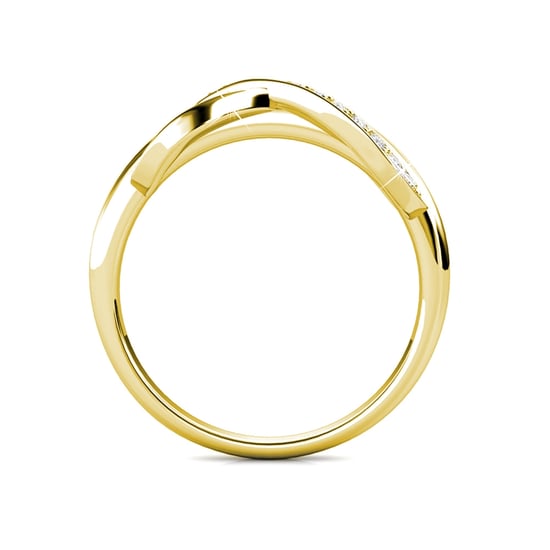 Trist Ring - Goud en Kristal - Image 4