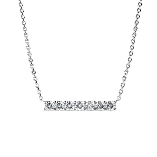 Myriad Birthe Stone-hangers - Zilver en kristal - Image 1