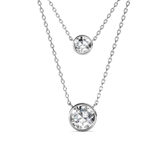 Juliet hangers - Zilver en kristal - Image 1