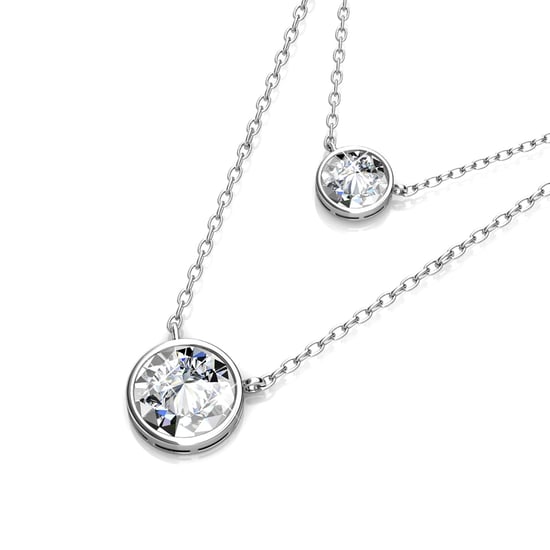 Juliet hangers - Zilver en kristal - Image 3