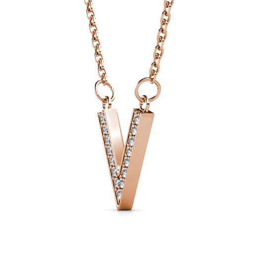 Victory hangers - Roségoud en kristal - Image 2
