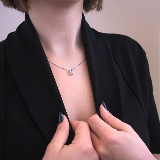 Nummer 6 hangers - Zilver en kristal - Image 4