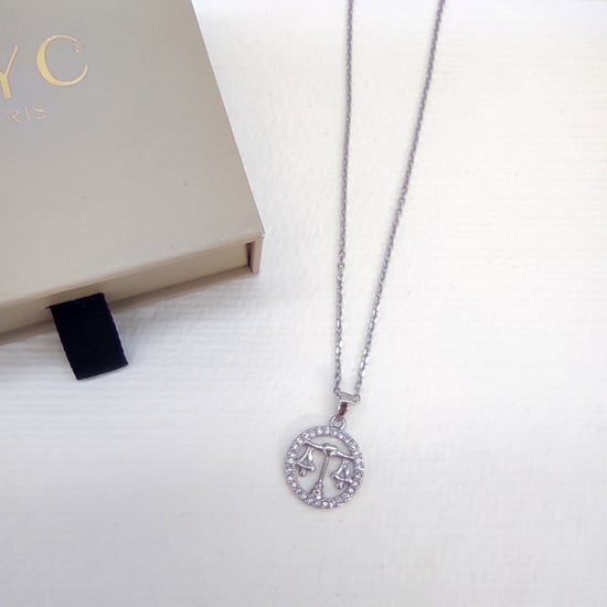 Weegschaal Zodiac Hangers - Zilver en Kristal - Image 6