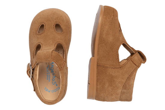 Pepito type schoenen gemaakt van splitleer - Image 2