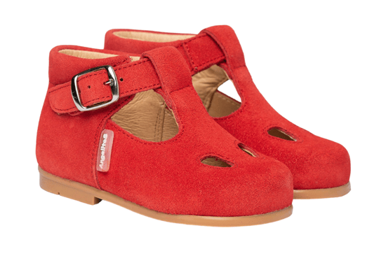 Pepito type schoenen gemaakt van splitleer - Image 2