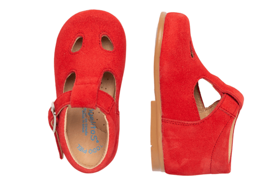 Pepito type schoenen gemaakt van splitleer - Image 4