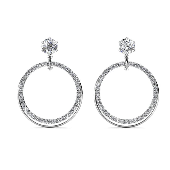 Ariel oorbellen - zilver en kristal - Image 2