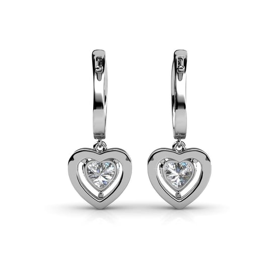 Only Love Oorbellen - Zilver en Kristal - Image 3