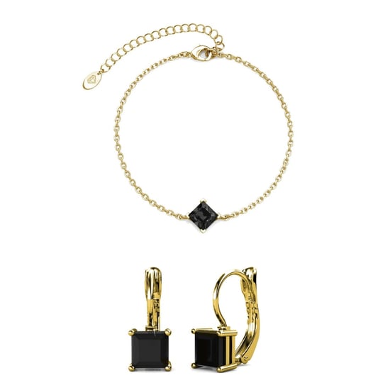 Calle Square Sets - Goud en Zwart - Image 1