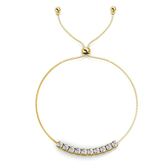 Crystal Mia armbanden - Goud en kristal - Image 3
